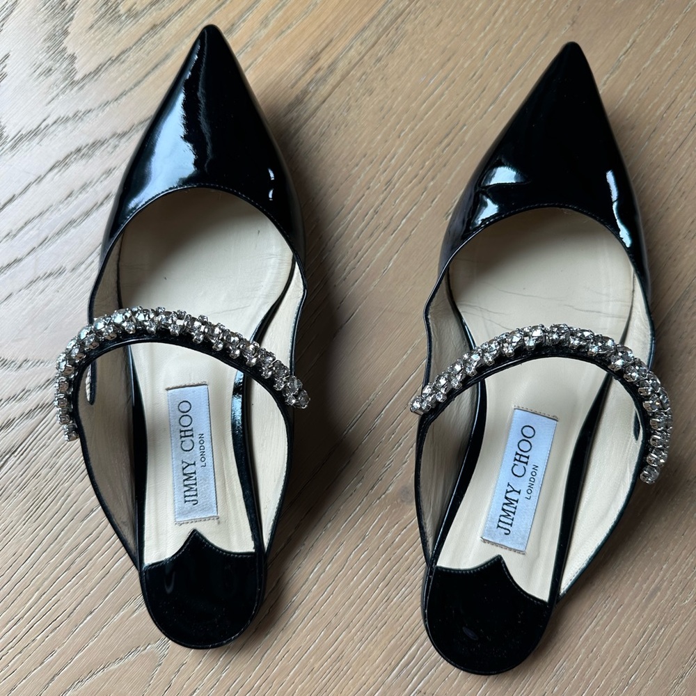 Jimmy Choo bing flats